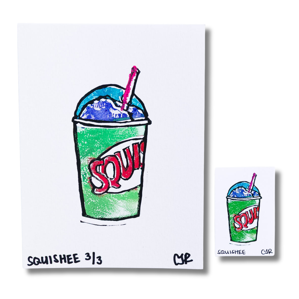 SQUISHEE LINOCUT PRINTS