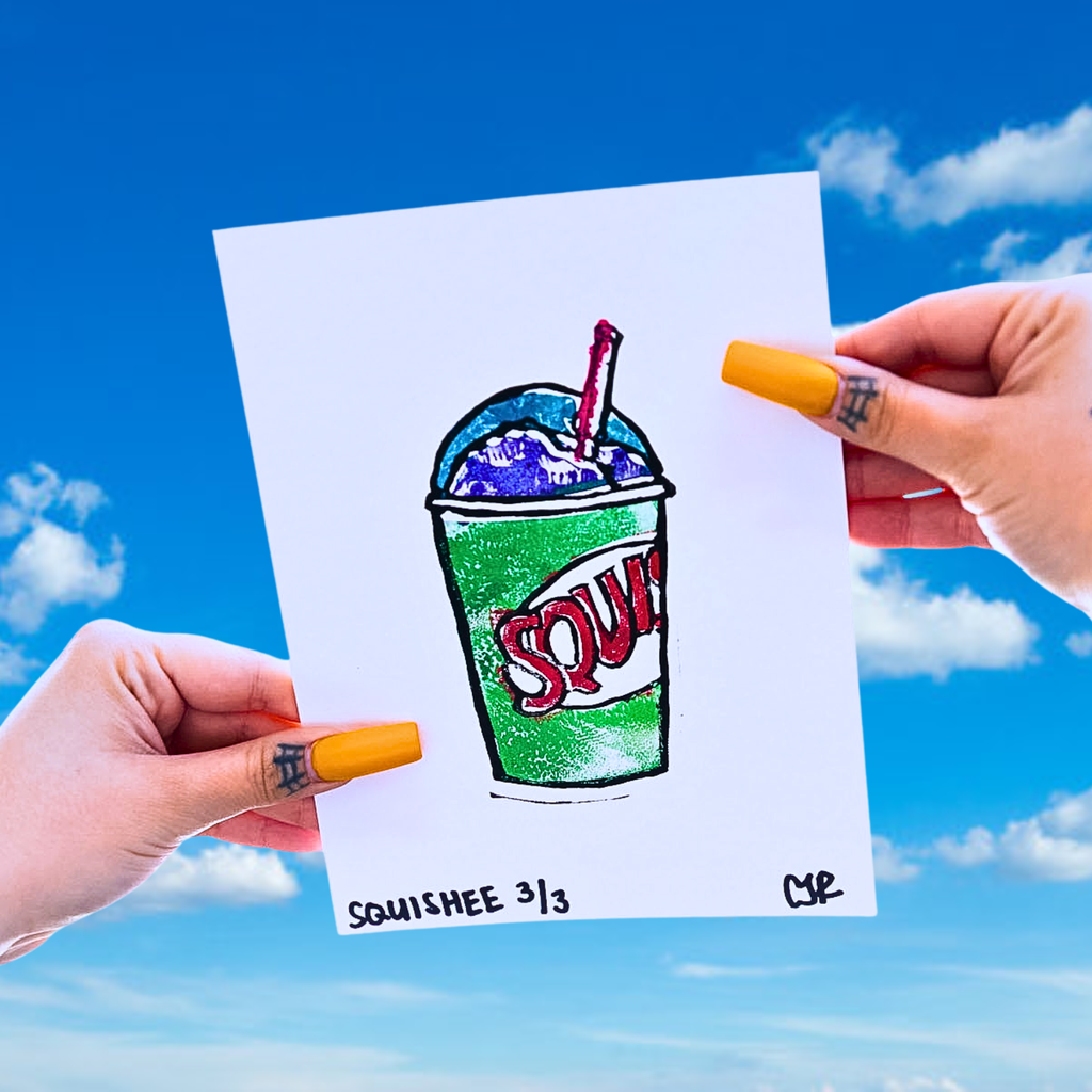 SQUISHEE LINOCUT PRINTS