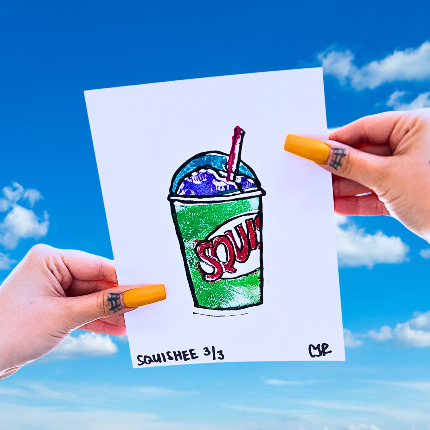 SQUISHEE LINOCUT PRINTS