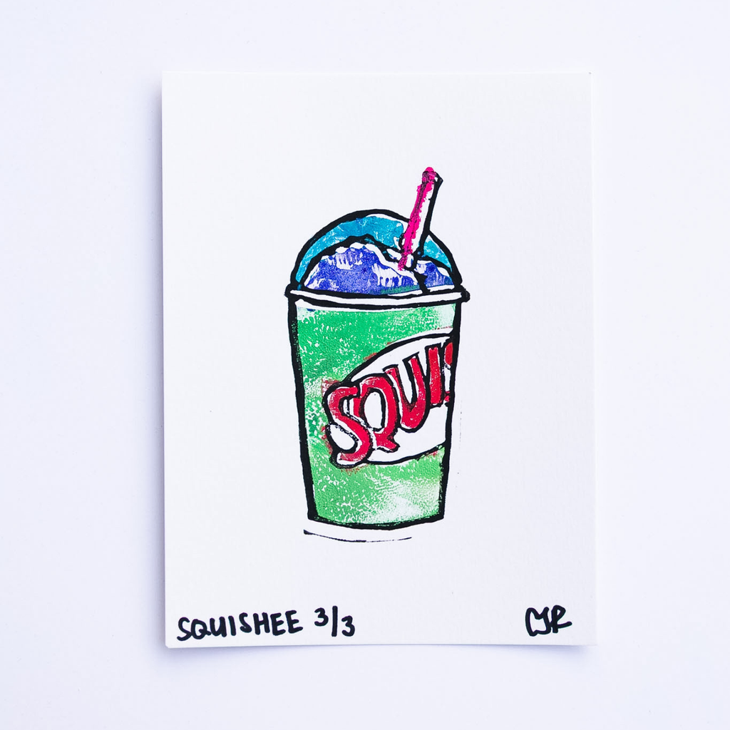 SQUISHEE LINOCUT PRINTS